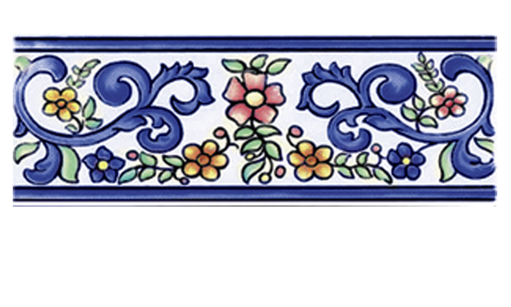 Tira Amaya Azul 7,5x20