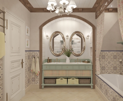 Azulejo 20x20 Baño Residencia Moscú